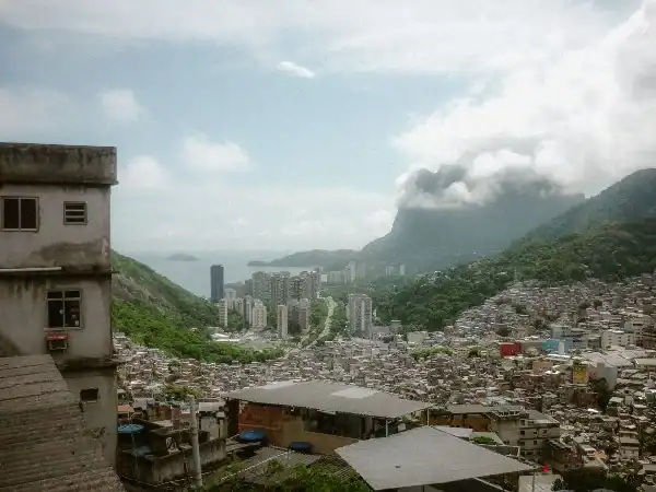 Favela la Rocinha, vista panorámica