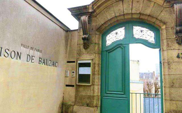 Maison de Balzac uno de los museos gratis en París