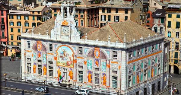 Palacio de San Jorge, un lugar imperdible que visitar en Génova