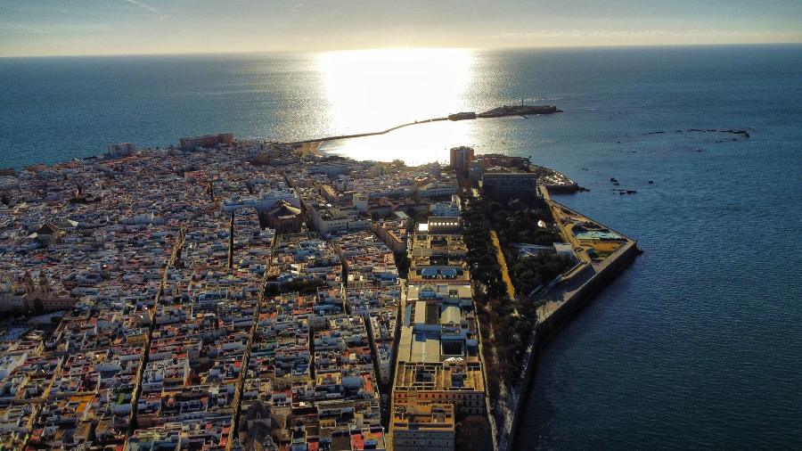 Cádiz desde el aire