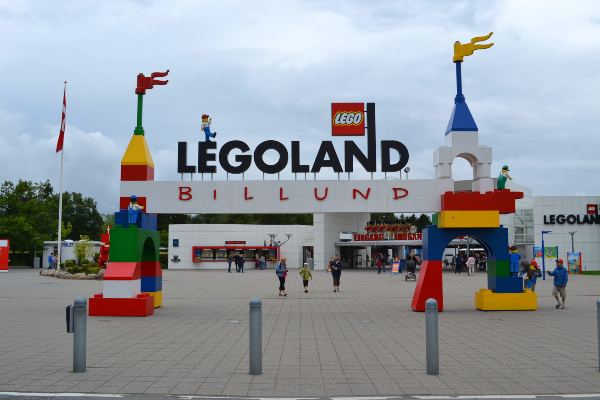 Billund la ciudad de Dinamarca de Legoland