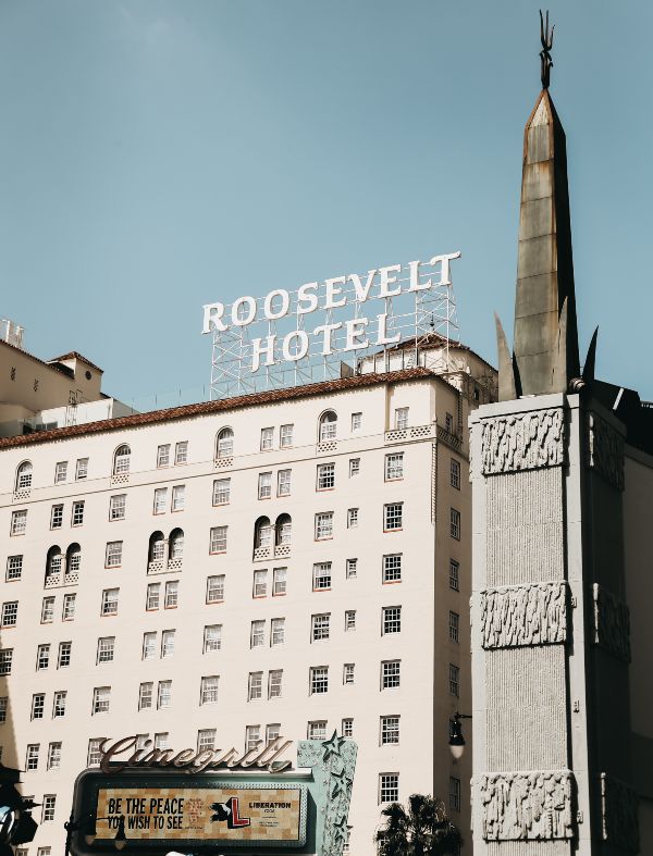 Visitar el Hotel Roosevelt en Los Ángeles