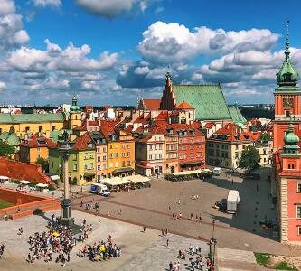 Los mejores barrios donde alojarse en Varsovia
