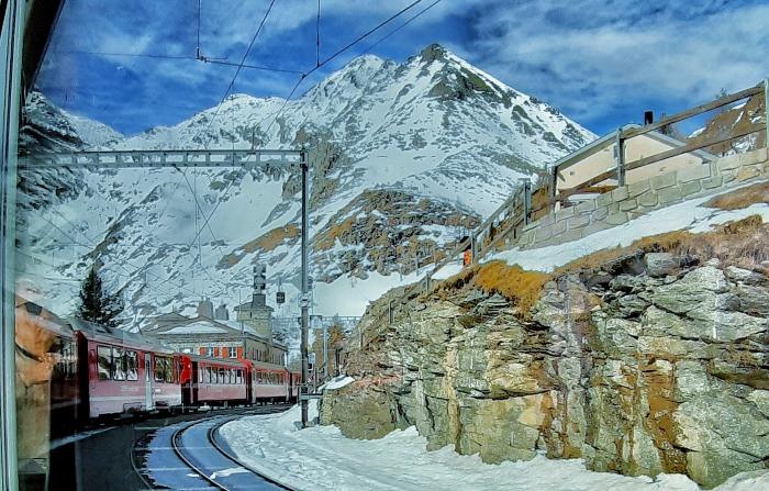 Tren Alpes Suizos